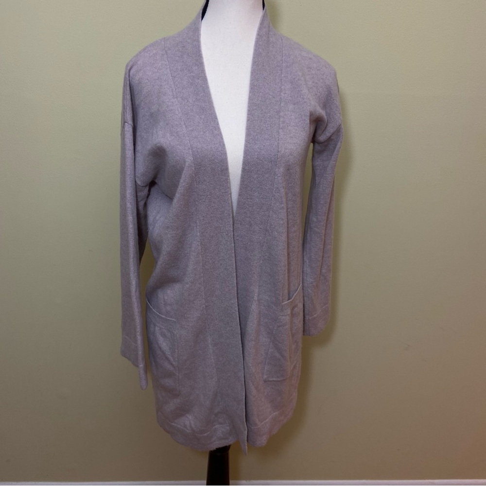 Johnny Was Soft Cashmere Women's Open Cardigan S